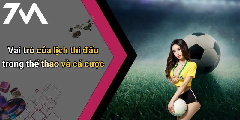 Vai trò của lịch thi đấu trong thể thao và cá cược