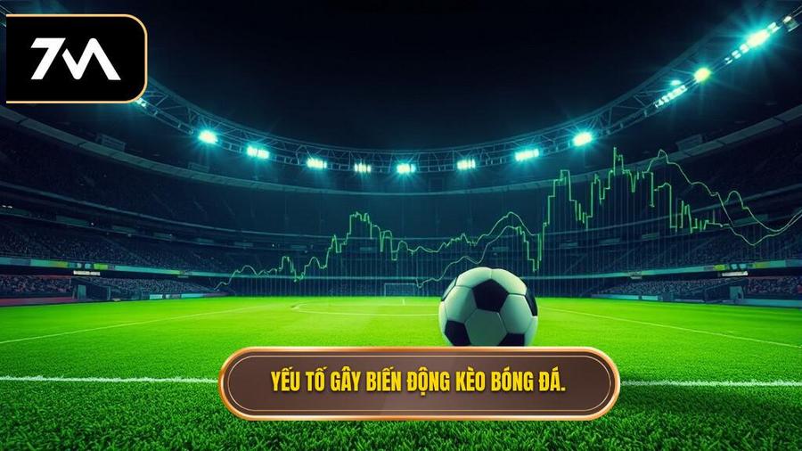  Yếu tố gây biến động kèo bóng đá