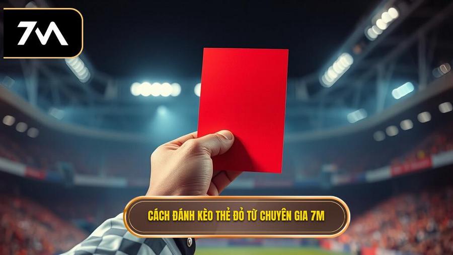 Cách đánh kèo thẻ đỏ từ chuyên gia 7M