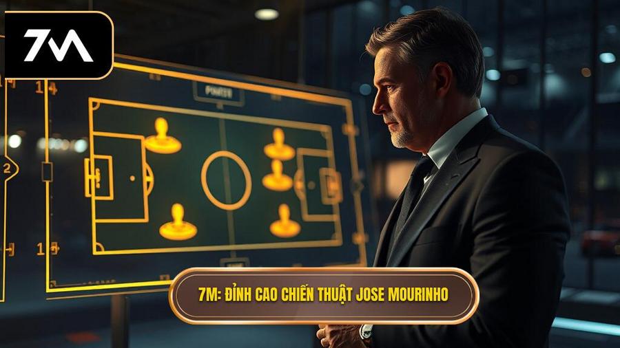 Chiến thuật Jose Mourinho: Nghệ thuật thực dụng và tư duy chiến thắng