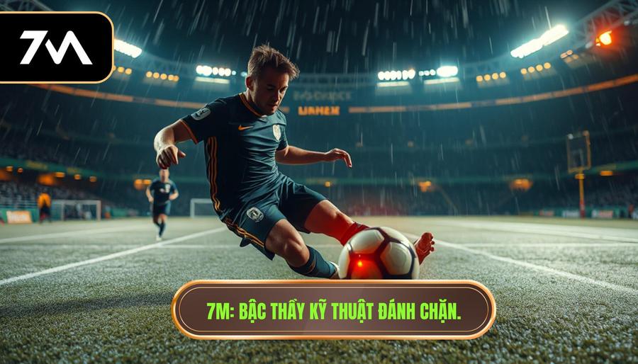Kỹ thuật đánh chặn bóng: Bí quyết làm chủ tuyến giữa từ 7M