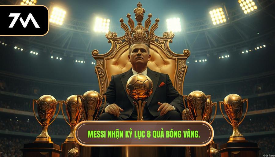 Lionel Messi – Vị vua không ngai với kỷ lục 8 Quả Bóng Vàng