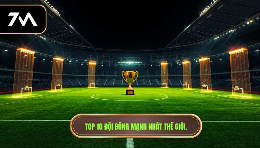 2. Top 10 đội bóng mạnh nhất thế giới.