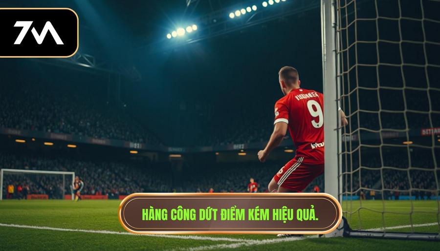 "Căn bệnh" dứt điểm kém và hàng công thiếu sắc bén